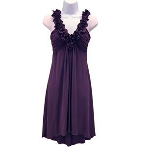 Vintage Y2K Babydoll Dress‎ Purple 6